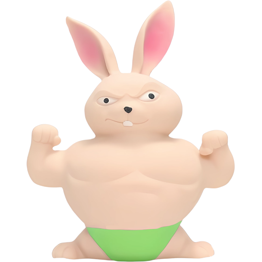 stretch squishy bunny pink - Imagen 4